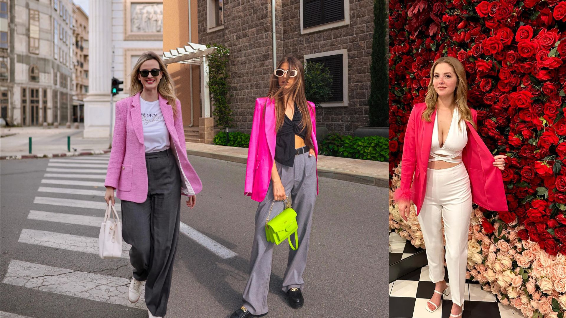 Barbiecore Inspired Pink Blazer Outfit Ideas For Every Season