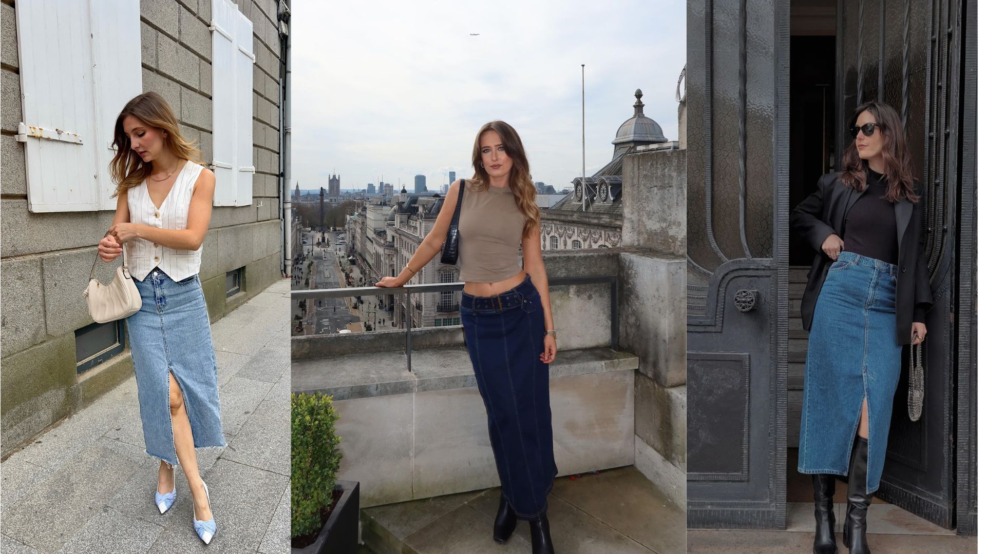 Denim Skirts Are Here to Stay, Try These Outfits And You're Done