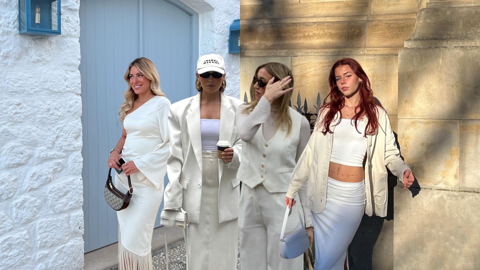 All White Outfits Are What Gives You Old Money To New Money Aesthetics